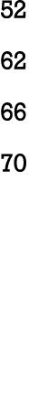 52 62 66 70