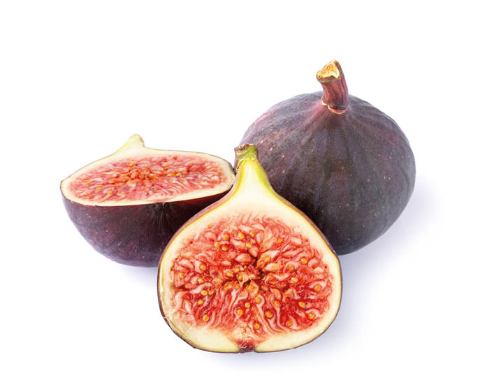 Figs isolated on white background