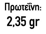 Πρωτεΐνη: 2,35 gr