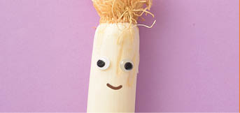 Set of colorful funny vegetables with face on isolated color background. Vegetables child healthy eating concept.