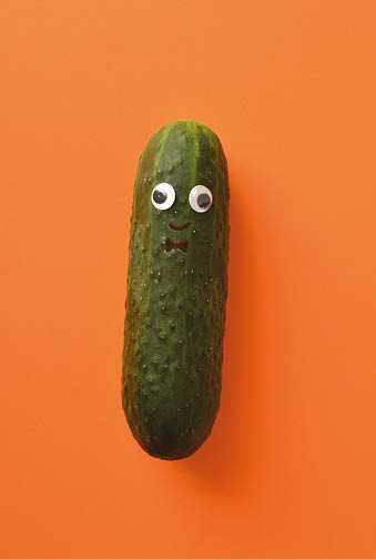 Set of colorful funny vegetables with face on isolated color background. Vegetables child healthy eating concept.