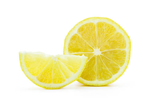 Lemon isolated on white