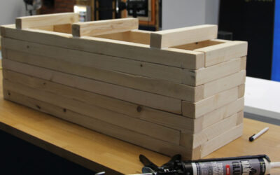 DIY – Κατασκευή ξύλινης ζαρντινιέρας